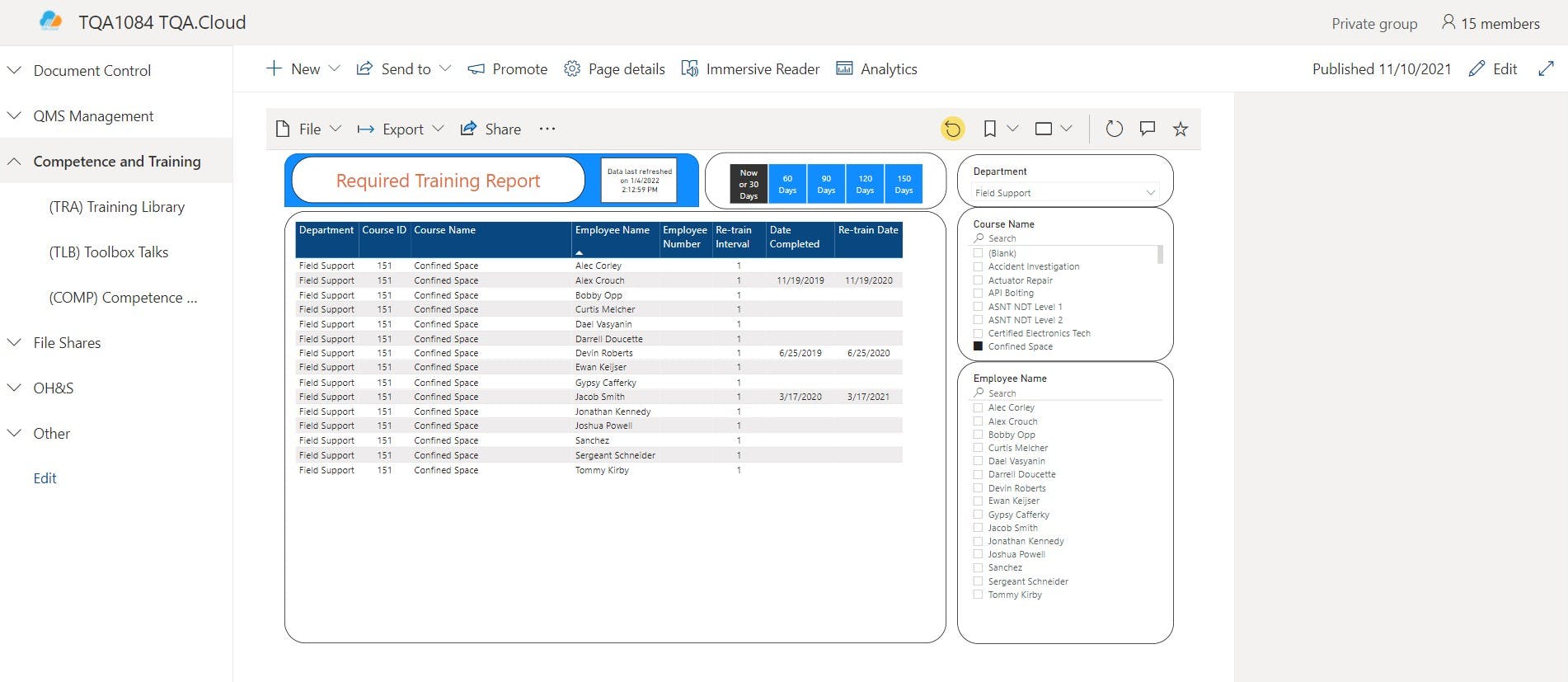 TQA Cloud Screenshot 5