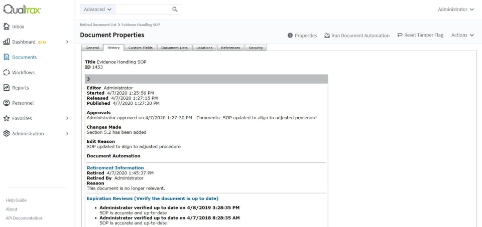 Qualtrax Screenshot 4