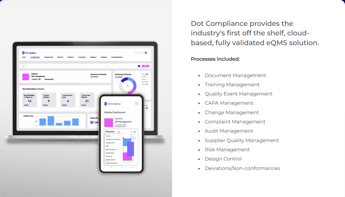 Dot Compliance Screenshot 1