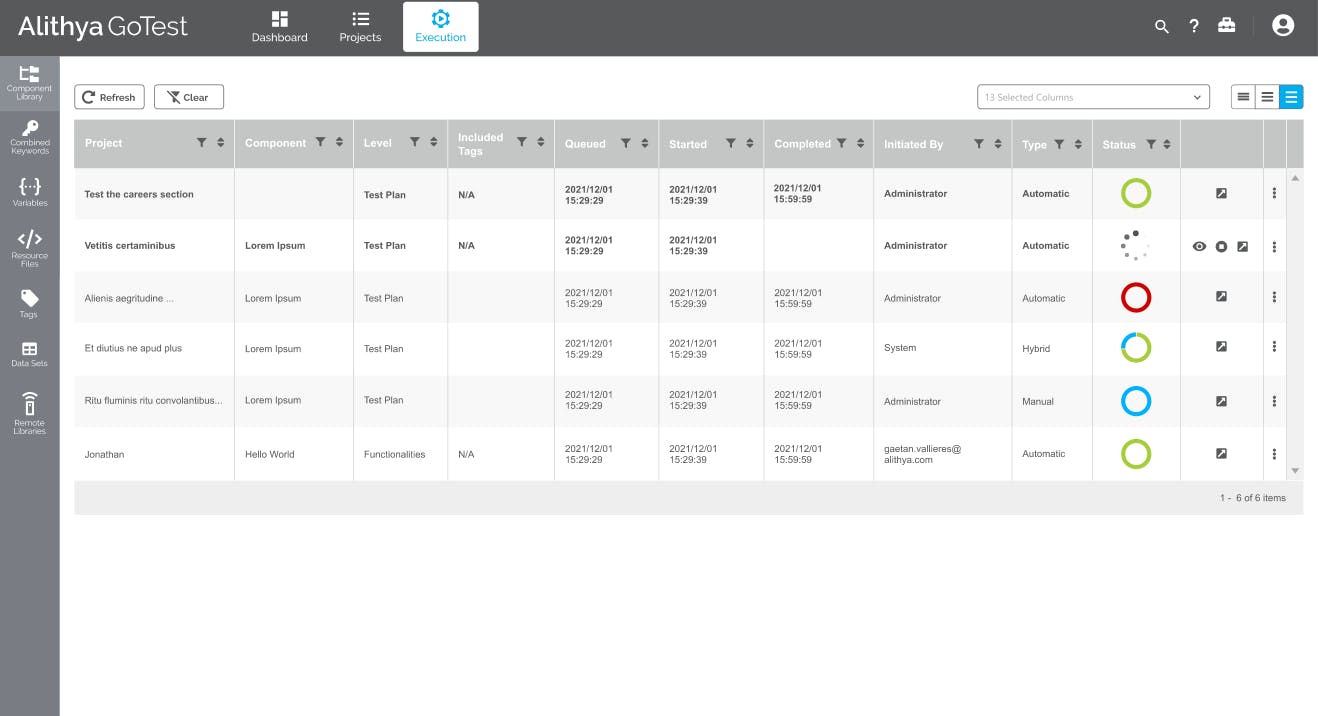 Alithya GoTest Screenshot 2
