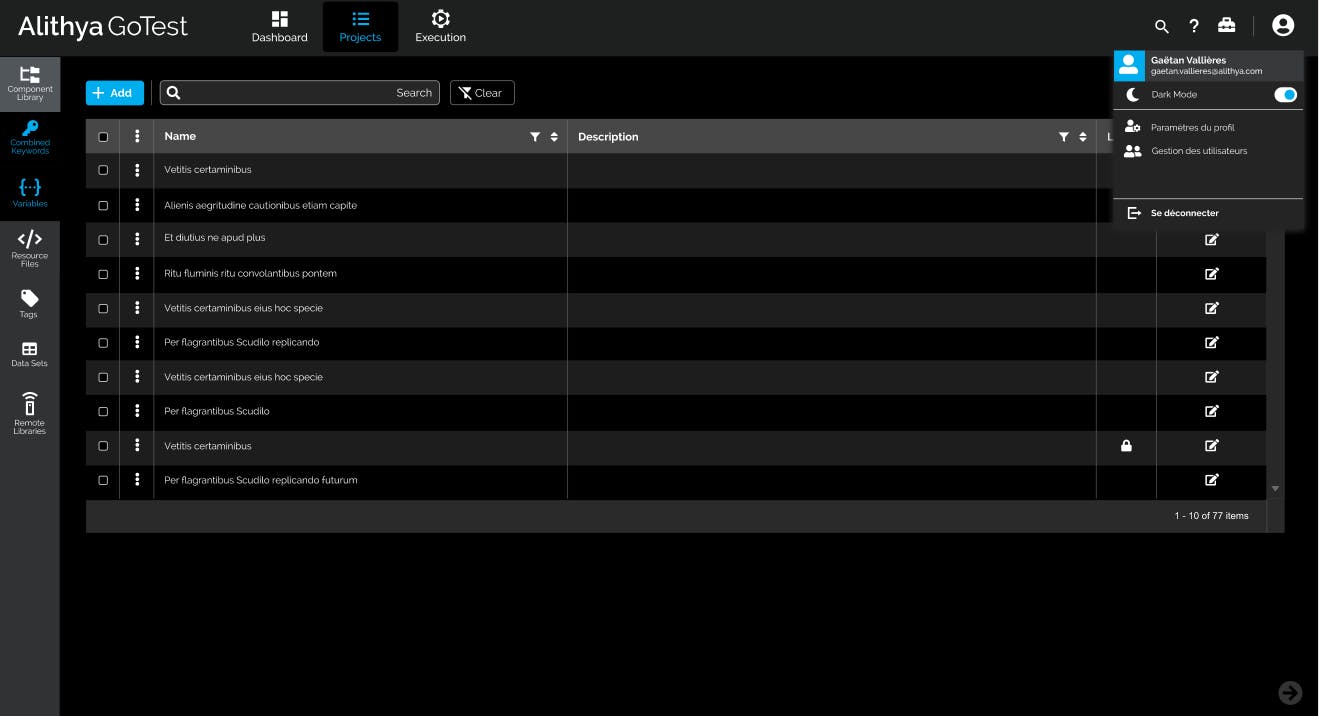 Alithya GoTest Screenshot 4