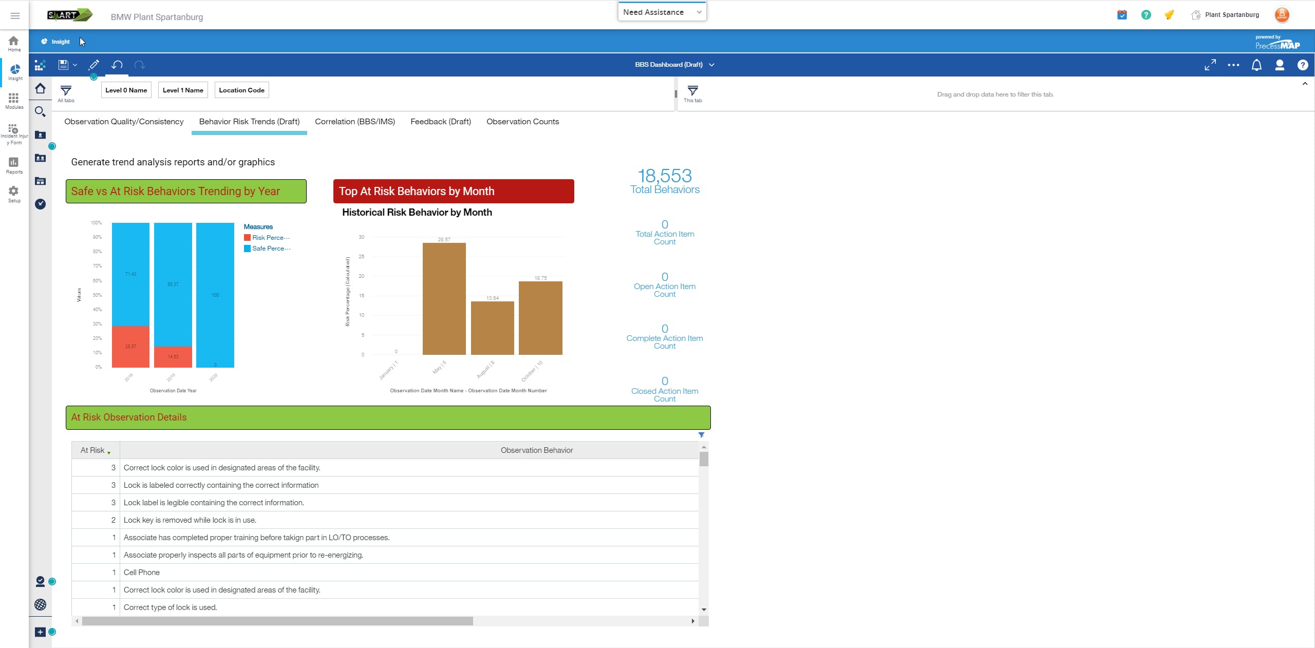 ProcessMAP EHS Platform Screenshot 3
