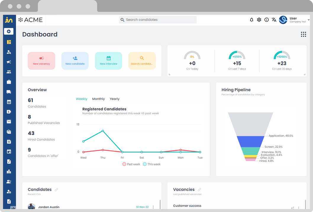 Inrecruiting Screenshot 1