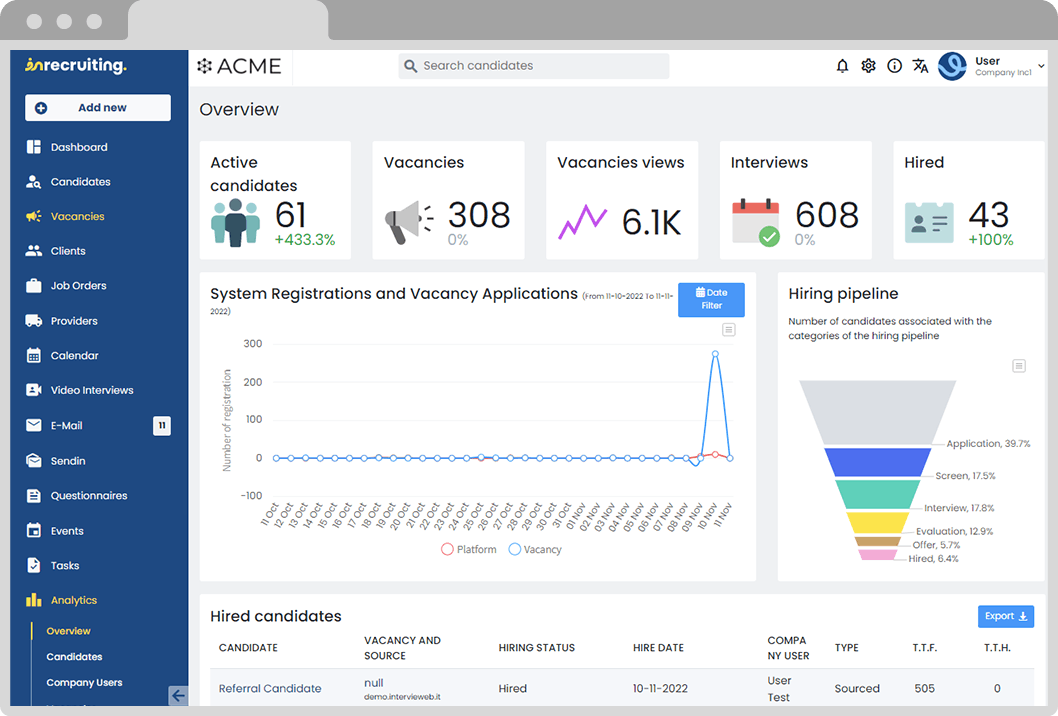 Inrecruiting Screenshot 4