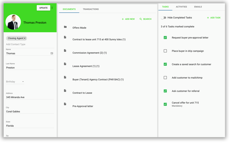RealtyBackOffice Screenshot 1