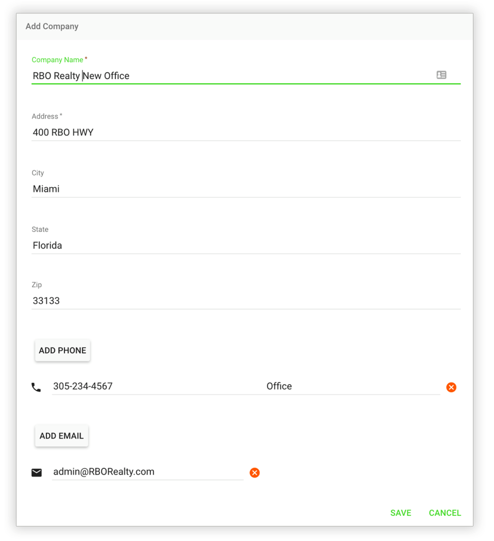 RealtyBackOffice Screenshot 2