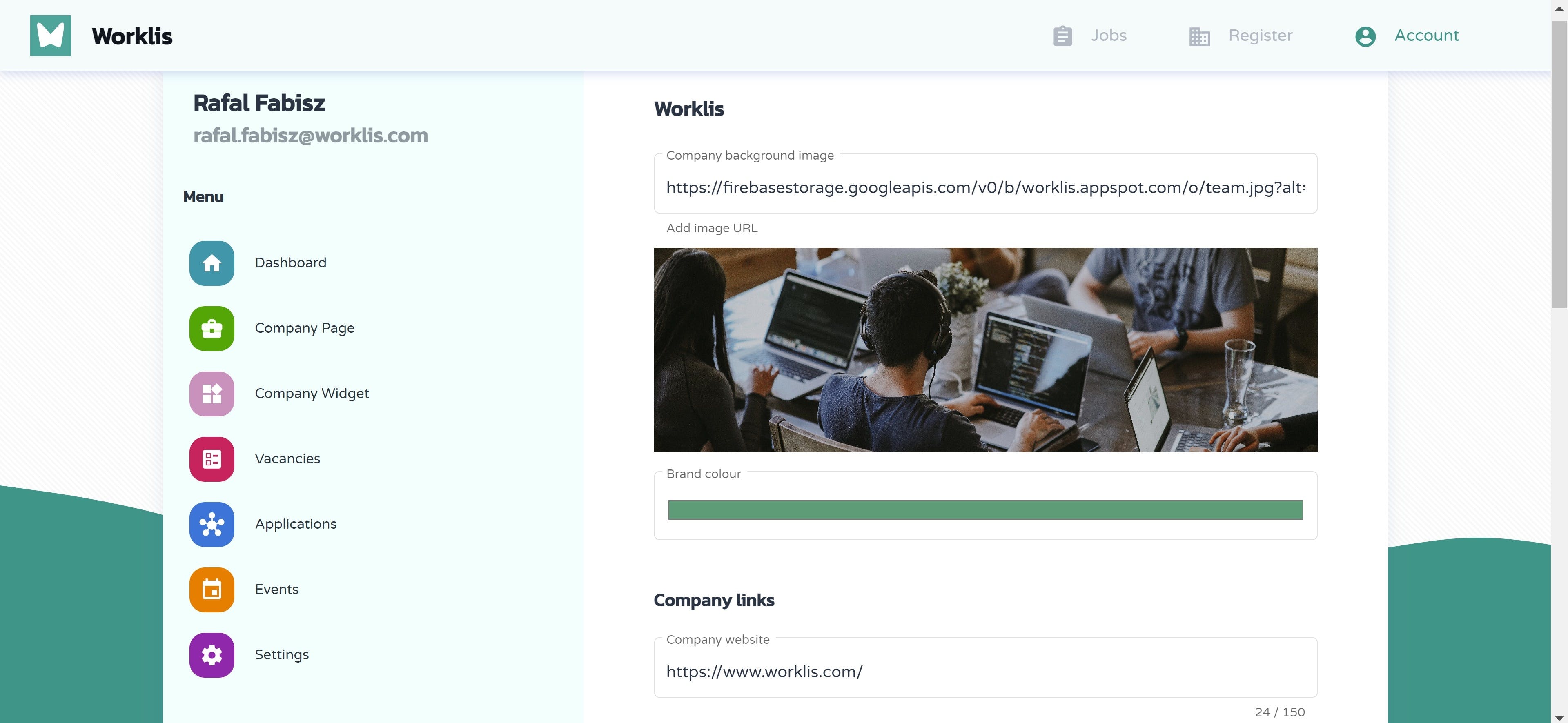 Worklis Screenshot 2
