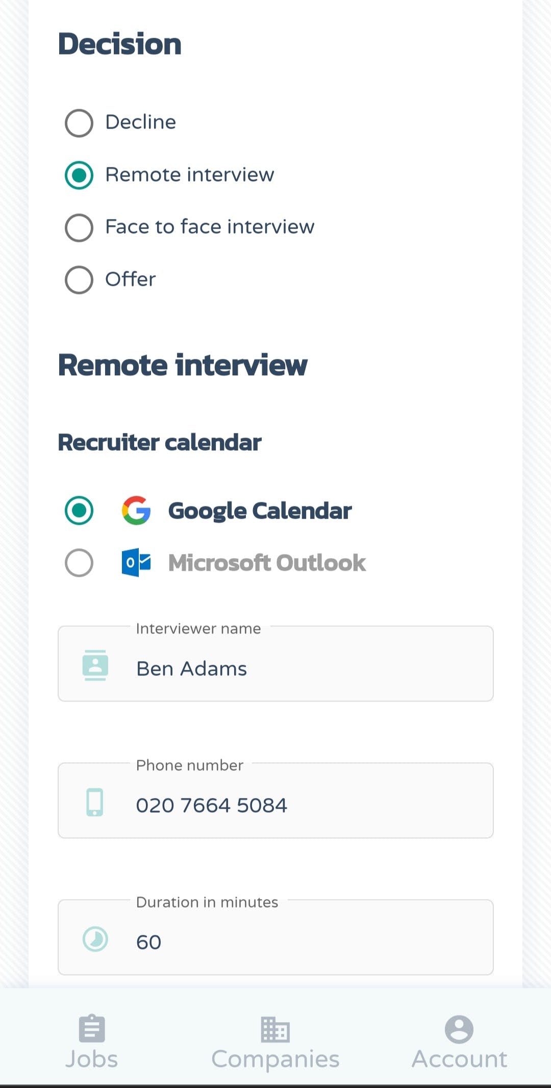 Worklis Screenshot 5