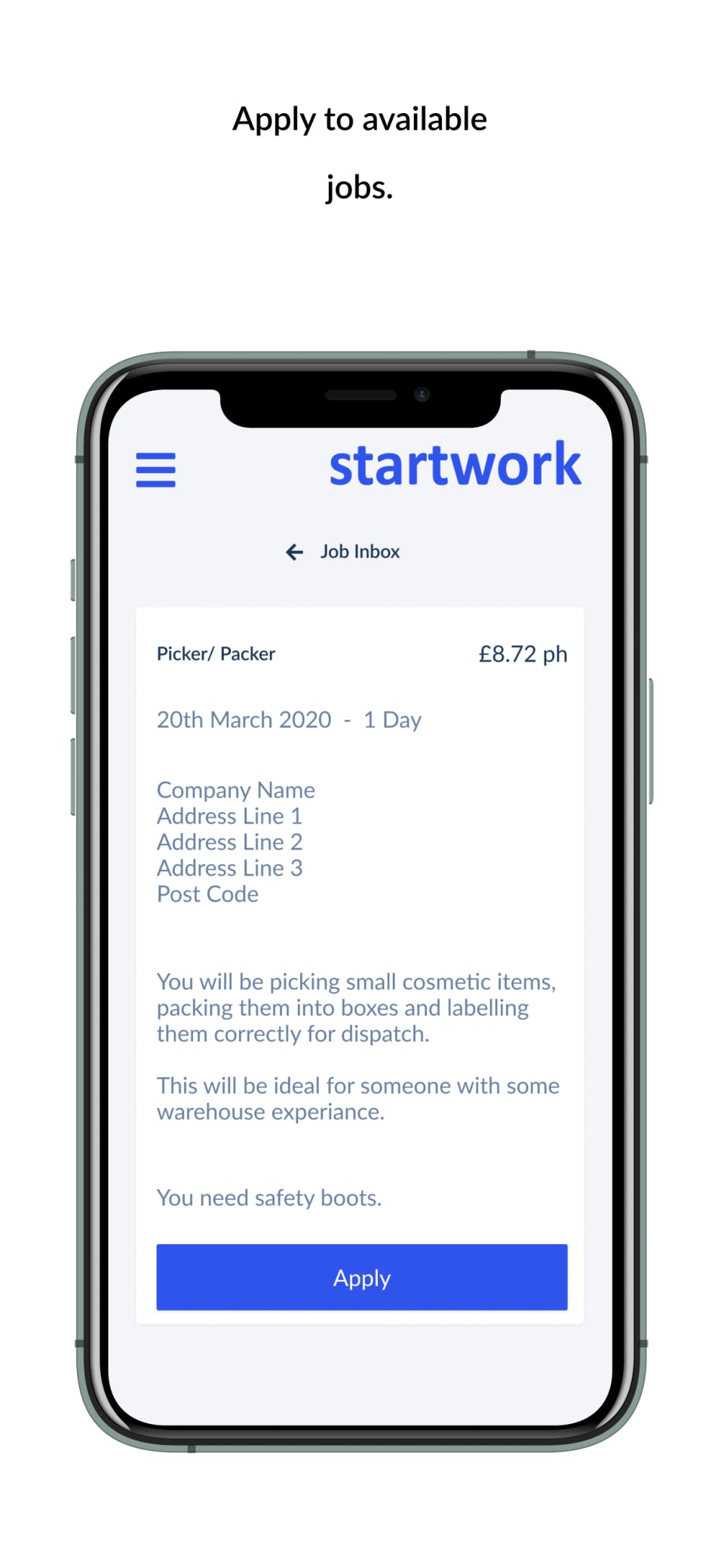 Startwork Screenshot 3