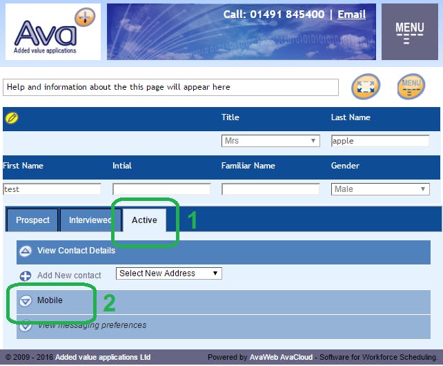 AvaPA Agency Screenshot 3
