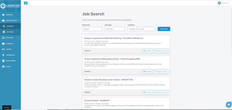CareerJSM Screenshot 2