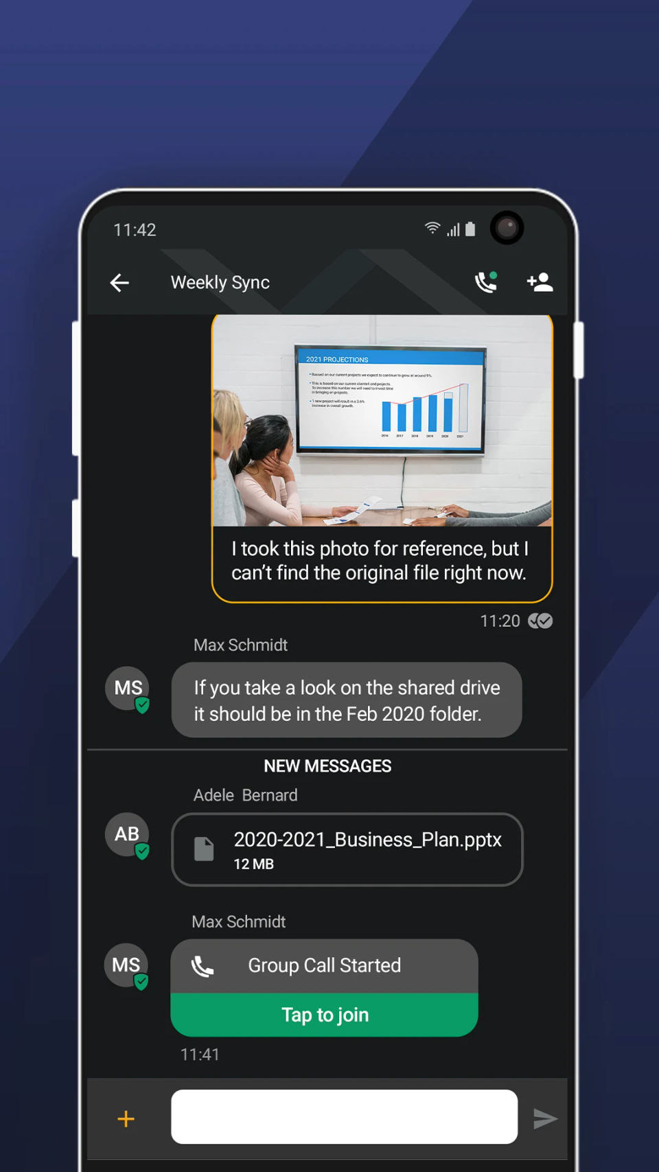 SecuSUITE Screenshot 2