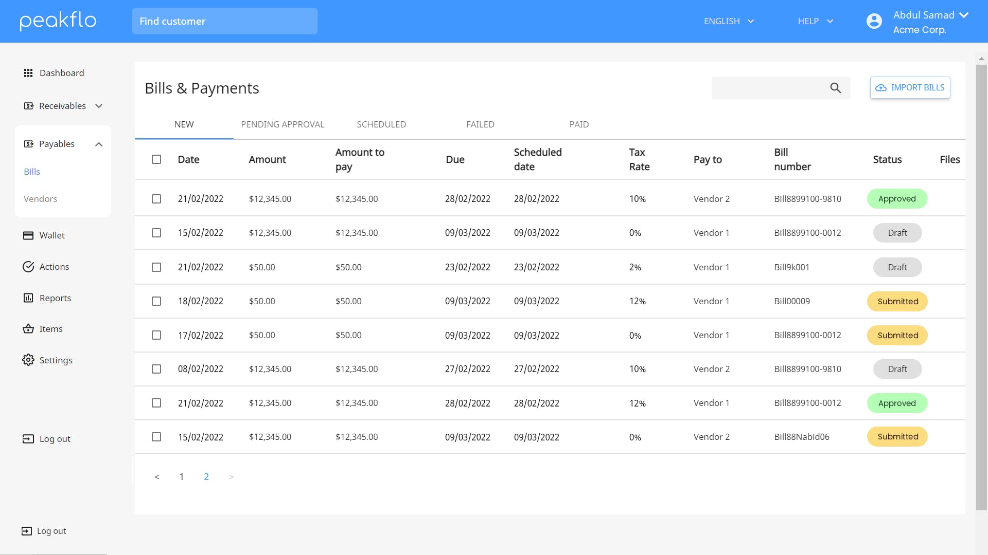 Peakflo Screenshot 5