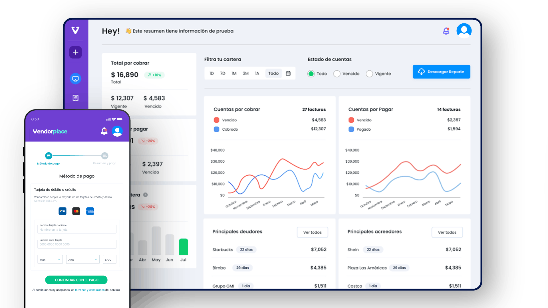 Vendorplace Screenshot 1
