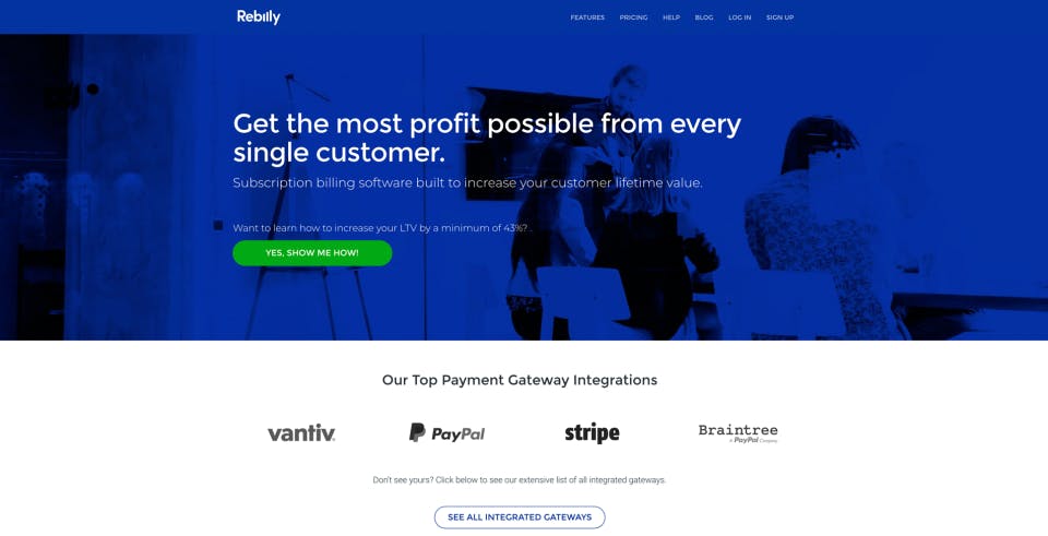 Rebilly Screenshot 1