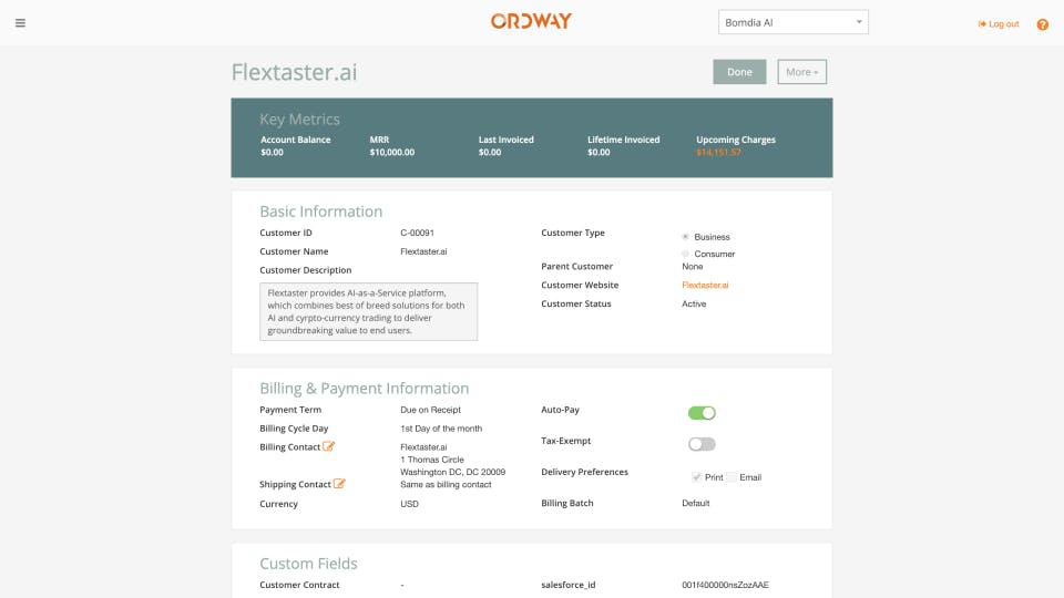 Ordway Platform Screenshot 2