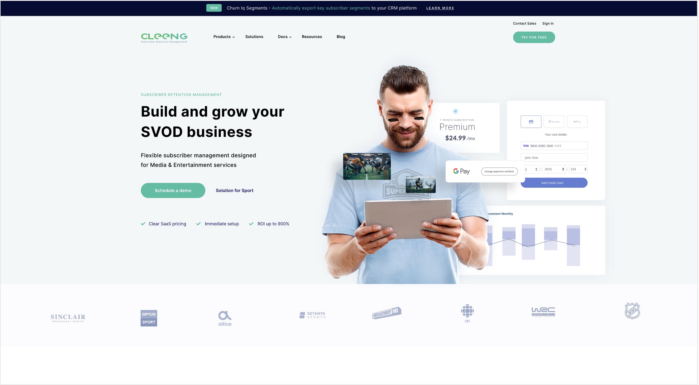Cleeng Core Screenshot 1