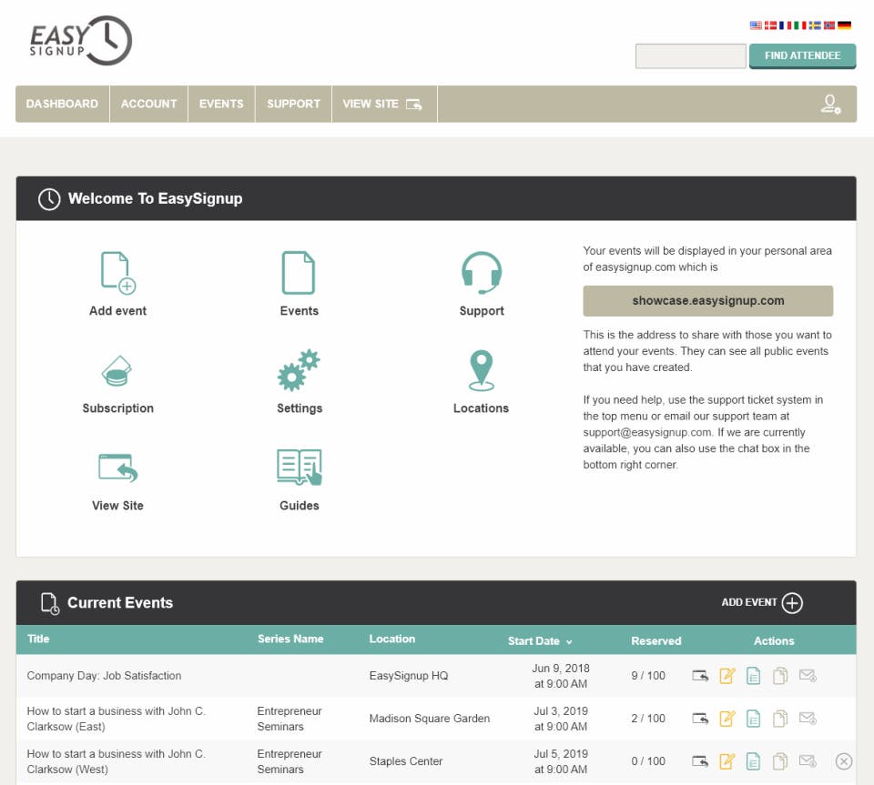 EasySignup  Screenshot 2