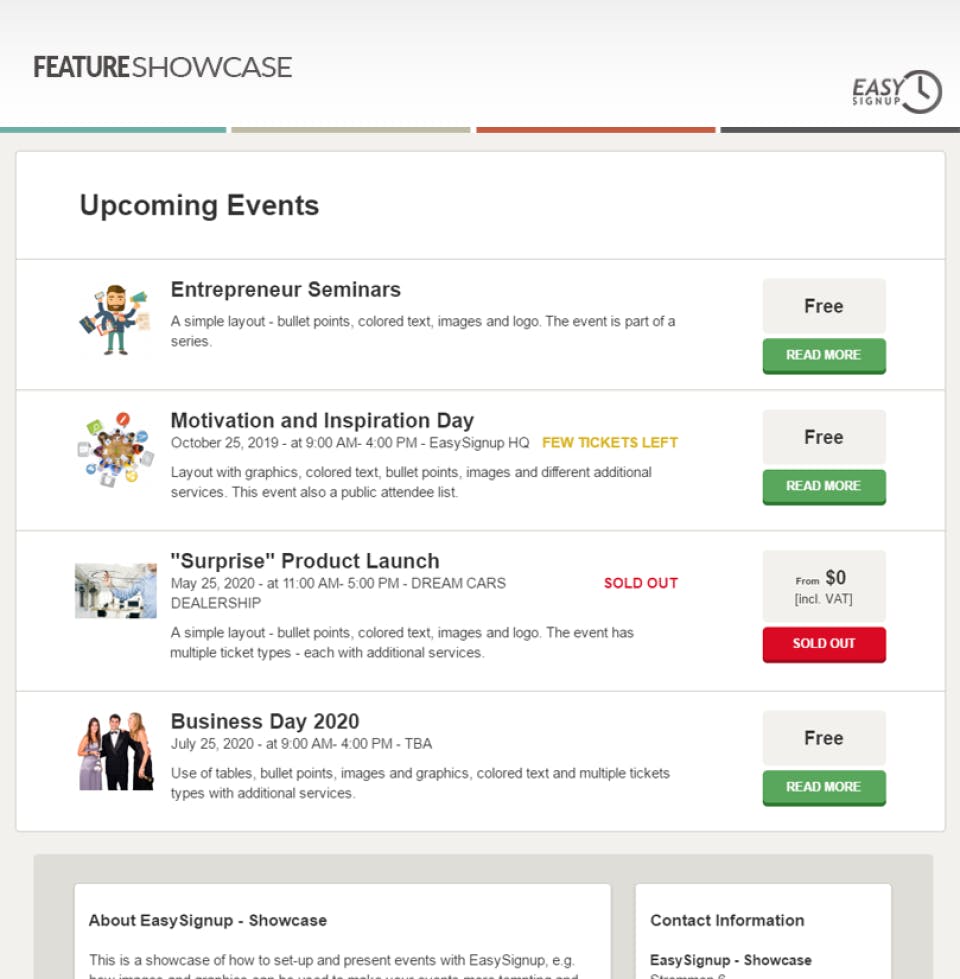 EasySignup  Screenshot 4