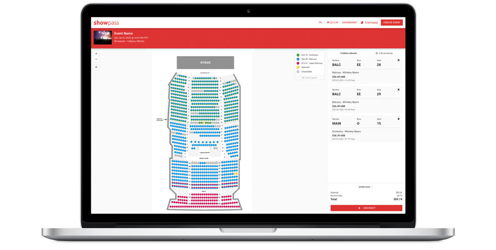 Showpass Screenshot 5
