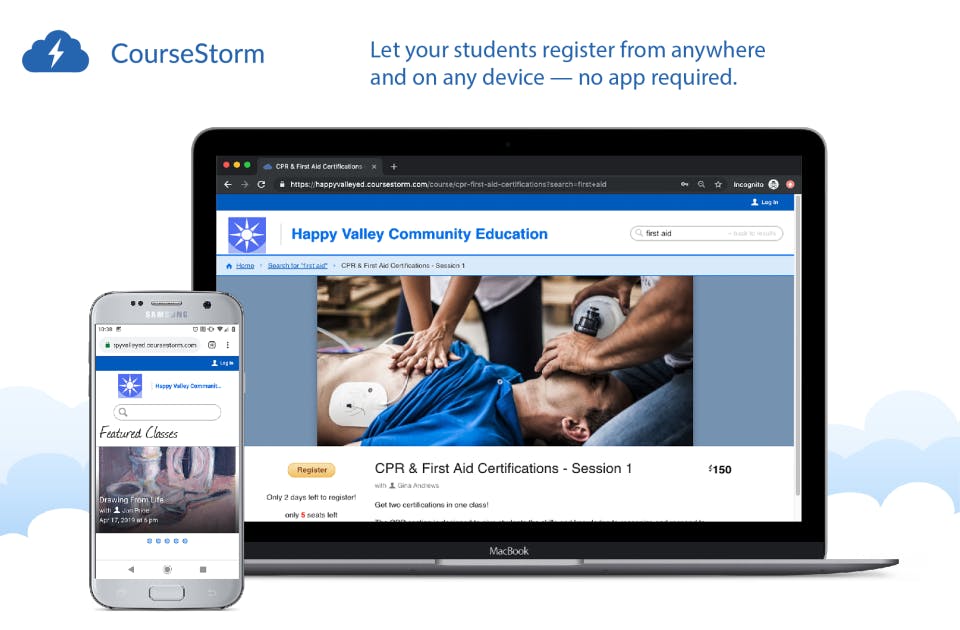 CourseStorm Screenshot 1
