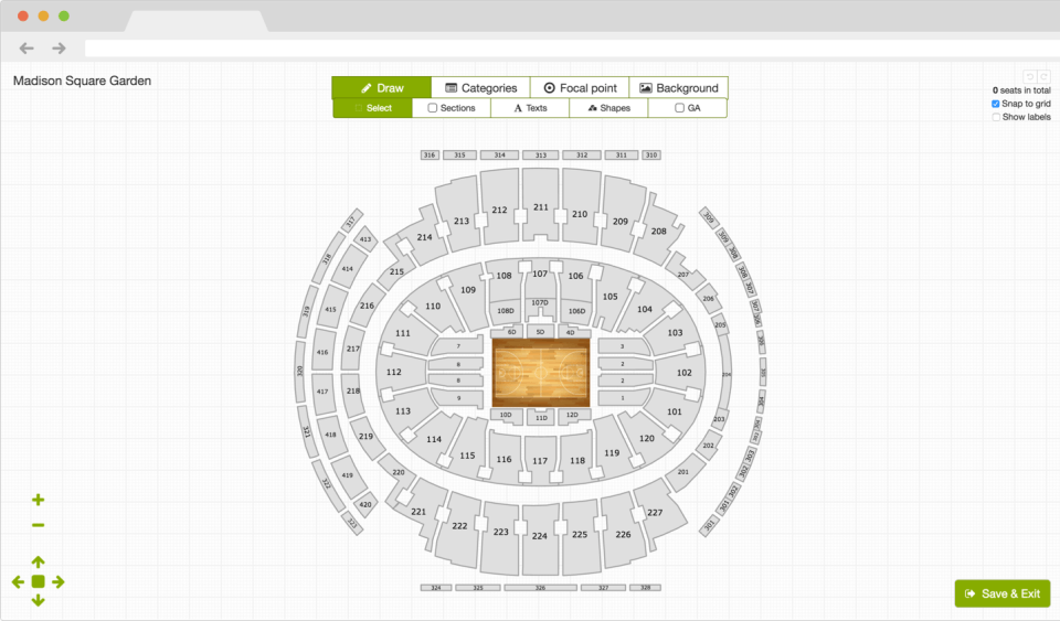 seats.io Screenshot 2