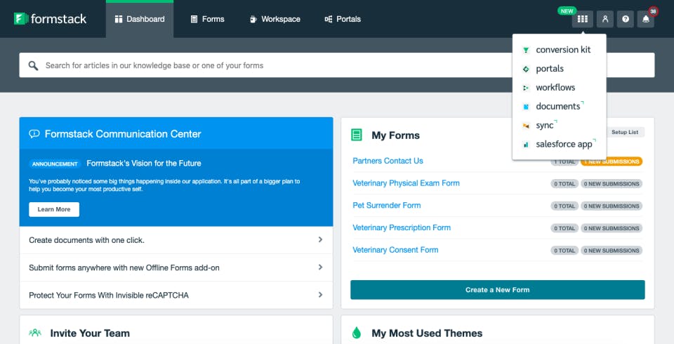 Formstack Forms Screenshot 2