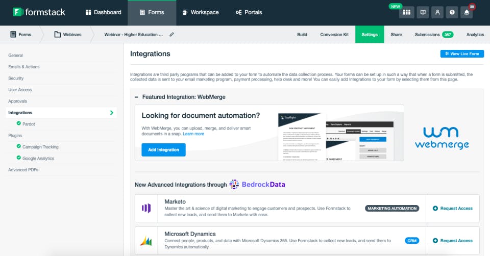 Formstack Forms Screenshot 5