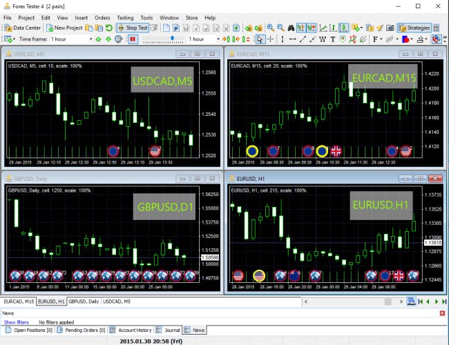 Forex Tester Screenshot 1