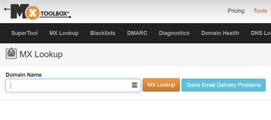 MxToolbox Adaptive Blacklist Monitoring Screenshot 1