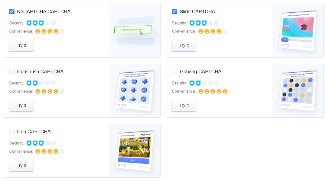 GeeTest CAPTCHA Screenshot 5