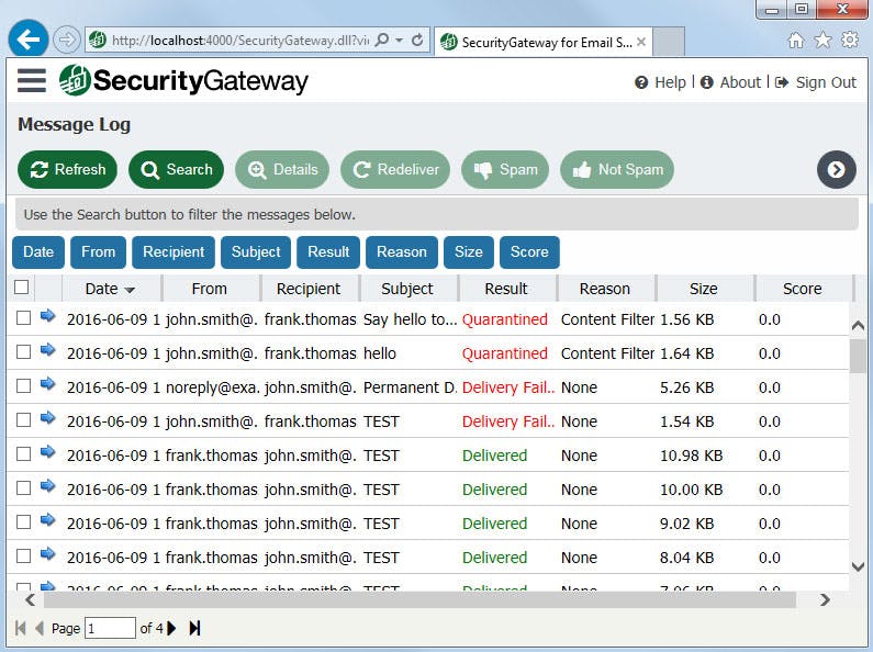 Security Gateway by MDaemon Screenshot 3