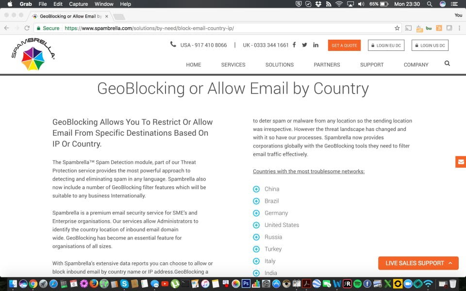 Spambrella Screenshot 4