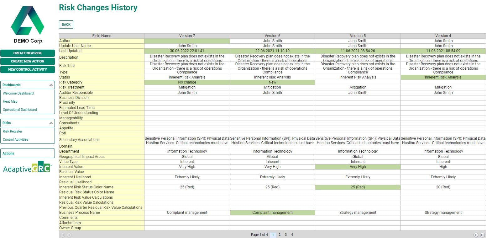 AdaptiveGRC Screenshot 1