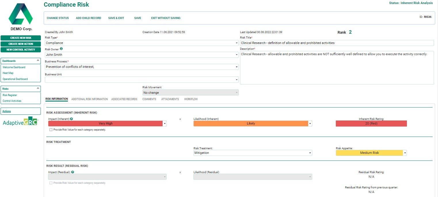 AdaptiveGRC Screenshot 5