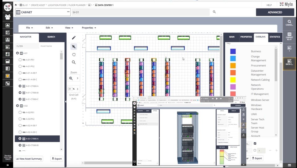 Nlyte DCIM Screenshot 2