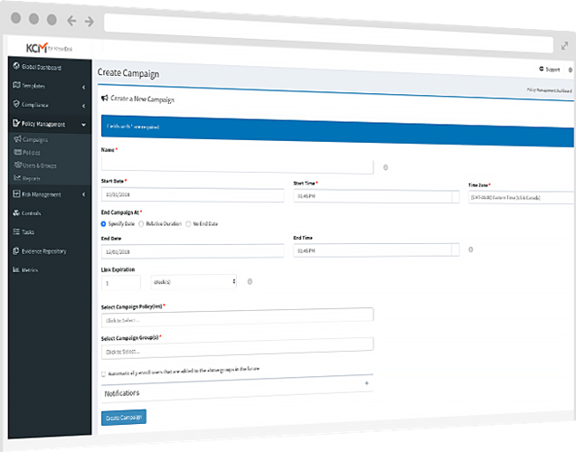 KCM GRC Screenshot 3