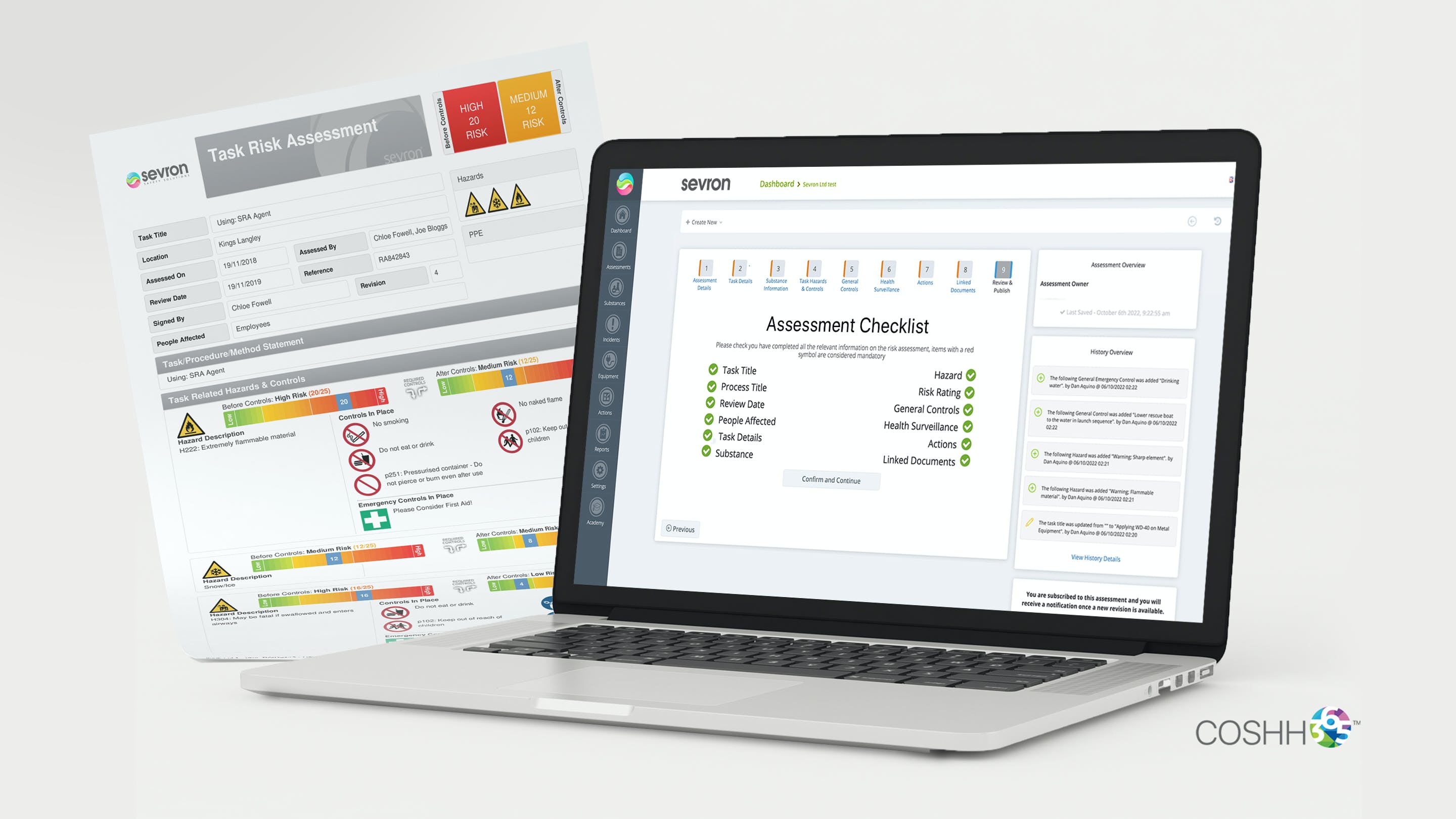COSHH365 Screenshot 2