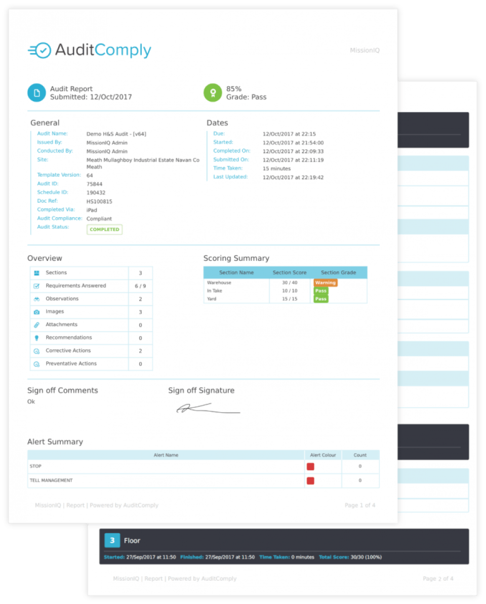 AuditComply Screenshot 2