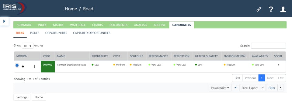 IRIS Intelligence Screenshot 3