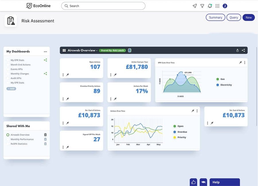 EcoOnline Platform Screenshot 1