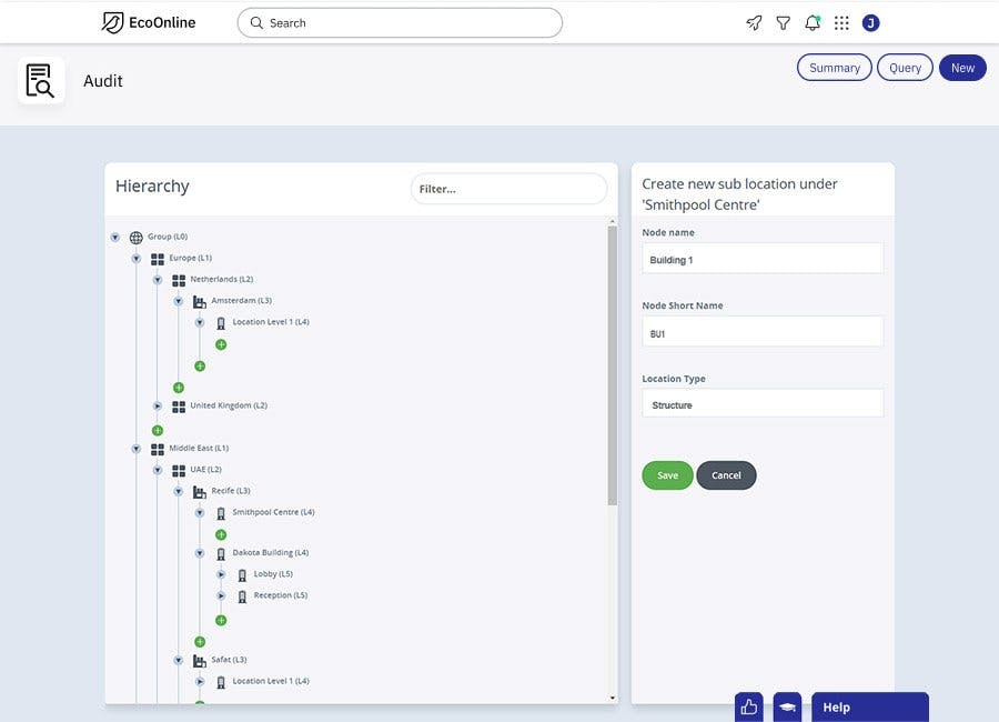 EcoOnline Platform Screenshot 3