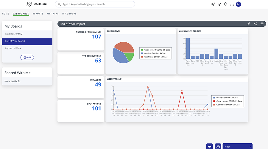 EcoOnline Platform Screenshot 5