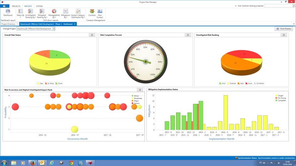 Project Risk Manager Screenshot 3