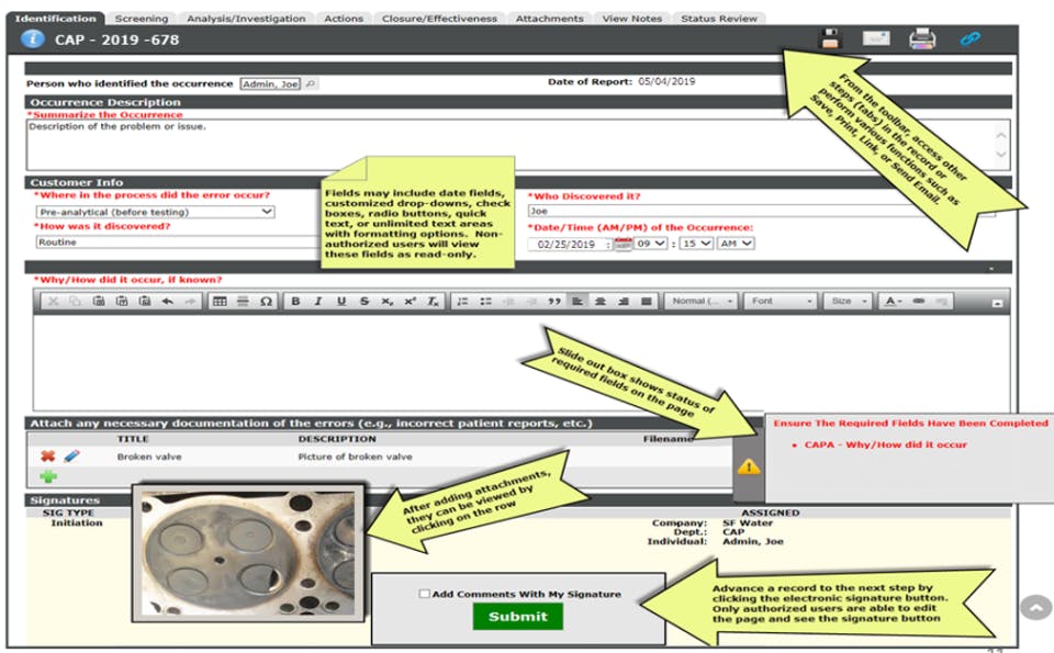 BPI System Screenshot 3