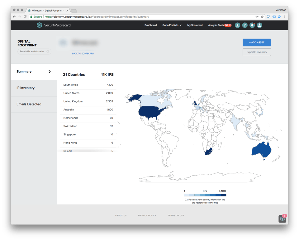 SecurityScorecard Screenshot 3