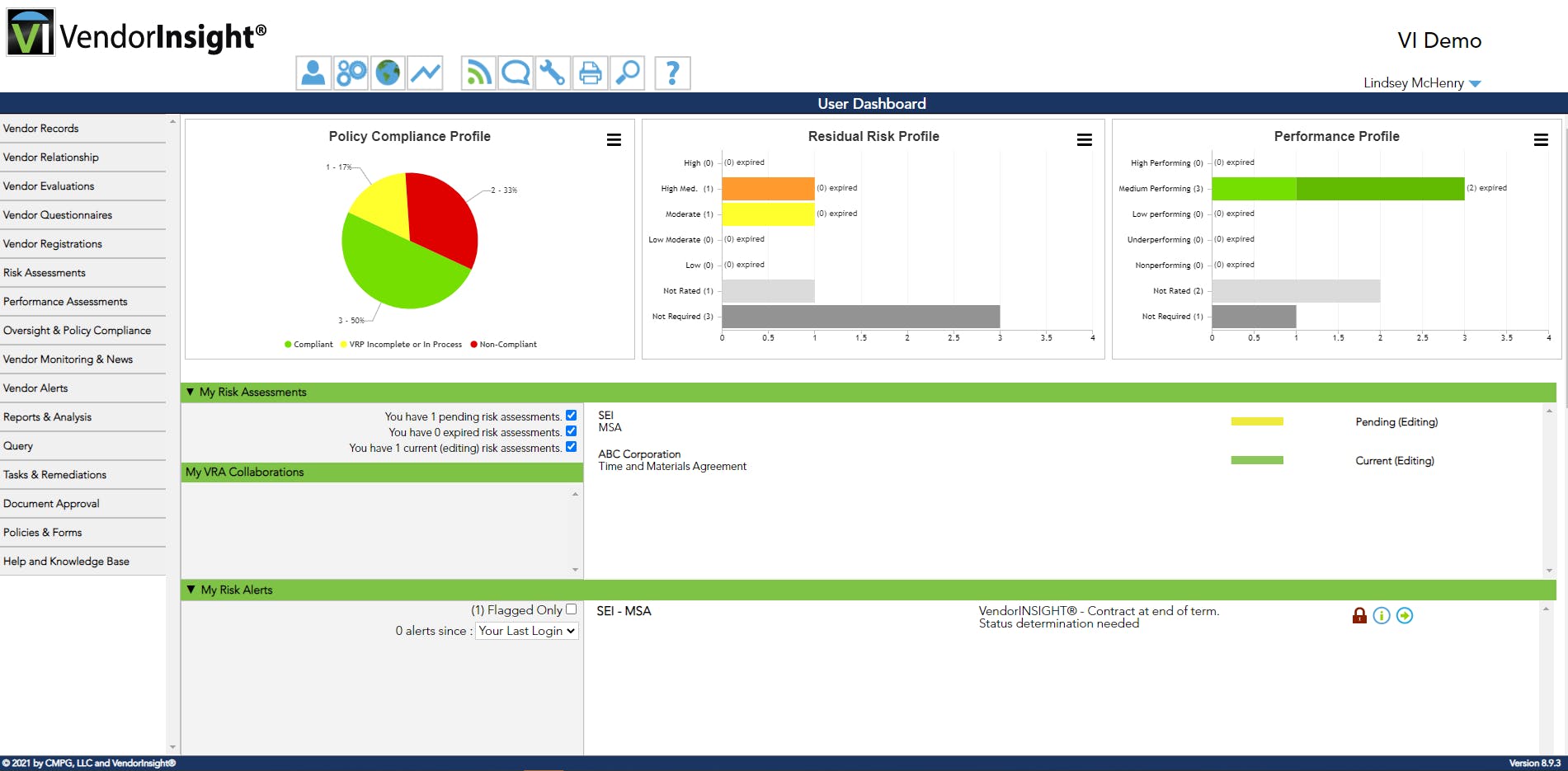 VendorINSIGHT Screenshot 3
