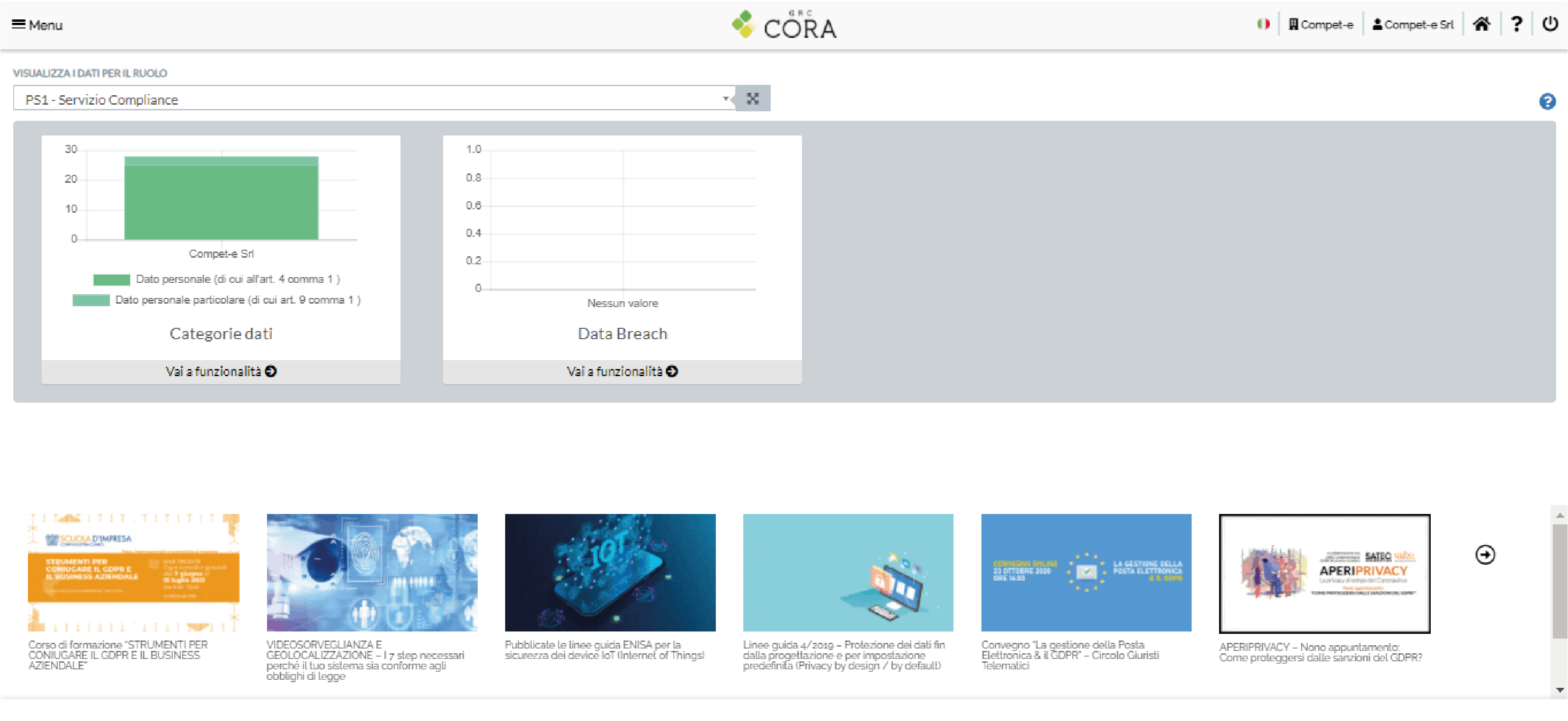 GRC CORA Screenshot 1