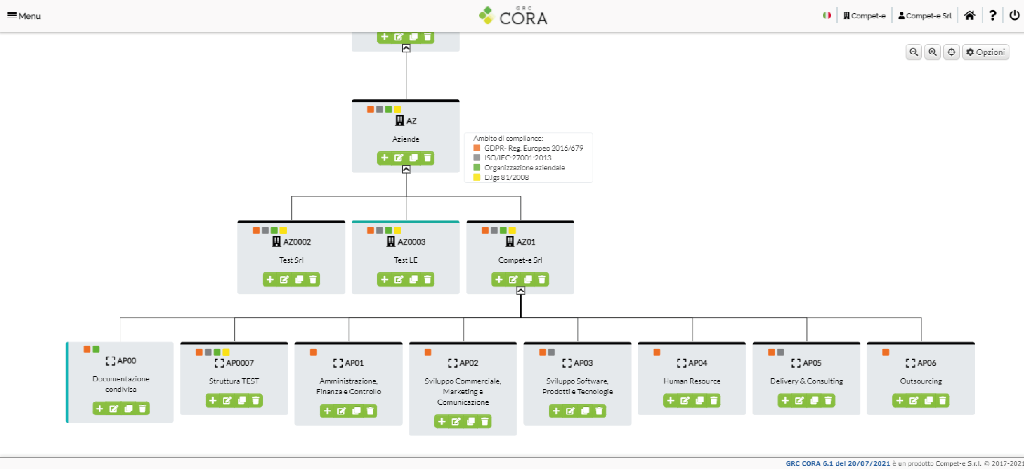 GRC CORA Screenshot 2