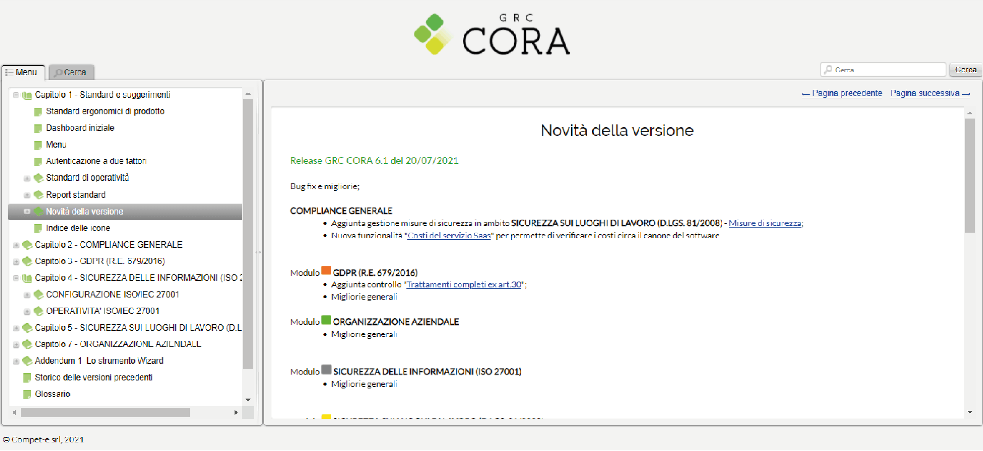 GRC CORA Screenshot 4